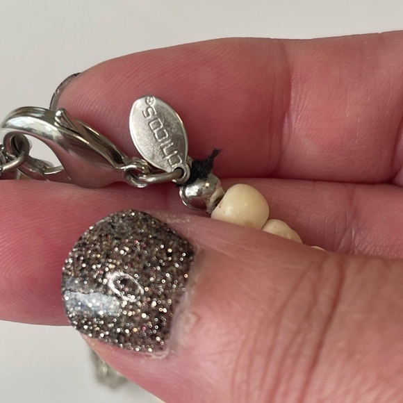 CHICO’S • boho beaded statement necklace - Picture 9 of 9